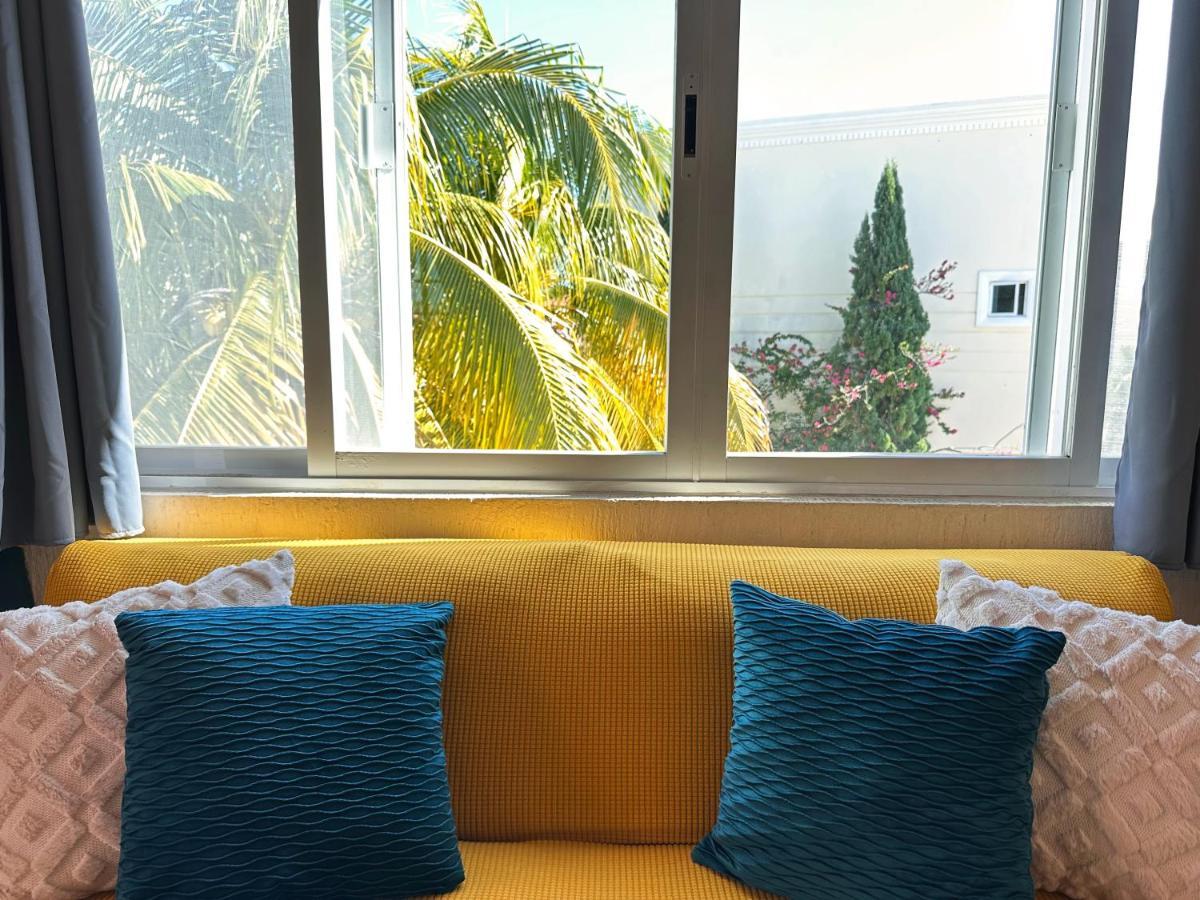 Beautiful & Cozy Near Beach Apartment Pool & Kingsize Bed Cancún Exteriör bild