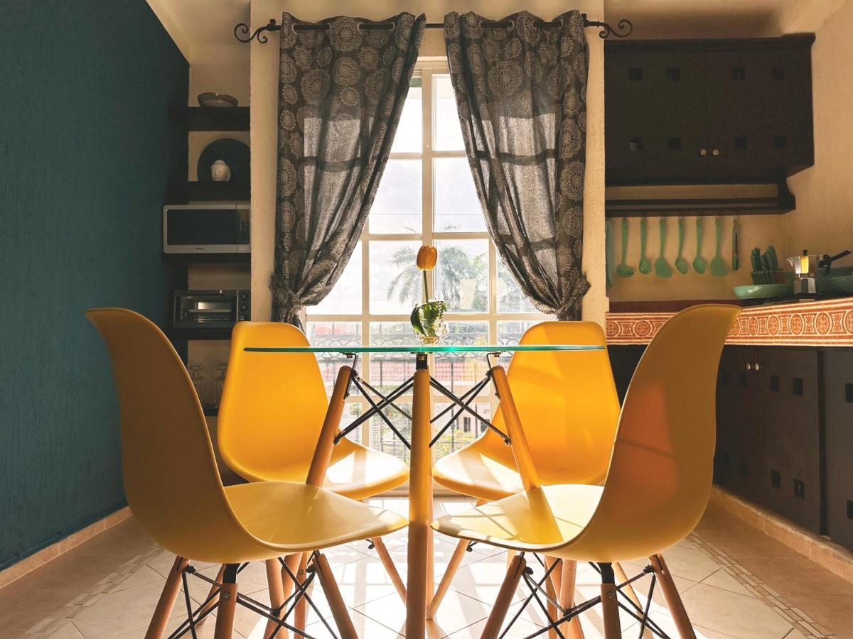 Beautiful & Cozy Near Beach Apartment Pool & Kingsize Bed Cancún Exteriör bild