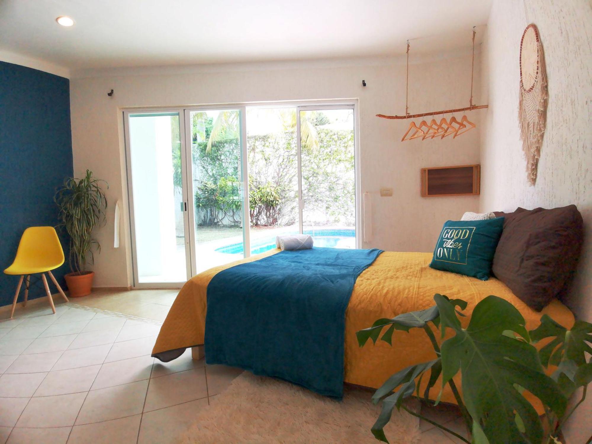 Beautiful & Cozy Near Beach Apartment Pool & Kingsize Bed Cancún Rum bild